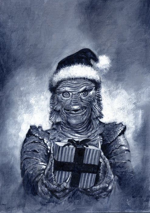 universal monsters christmas Christmas from the Black lagoon – Les Edwards