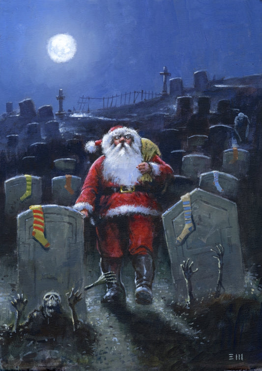 Graveyard Santa